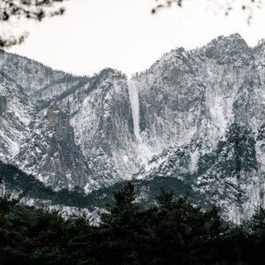 Snow Mountains - Experience the serene beauty of snow-covered mou #15443918