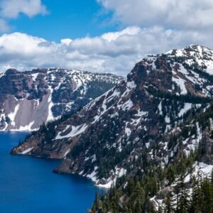 Lake Reflections - Stunning snow-capped mountains overlooking Crate #2794123